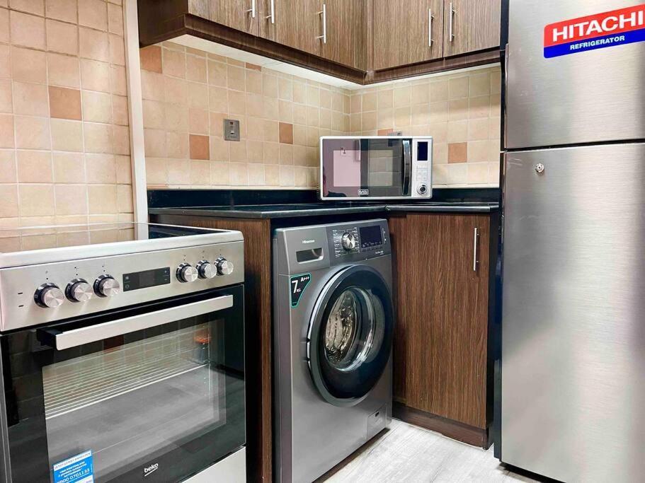 Cozy Upgraded Residential Flat With Sea, Mangrove, Pool View - 1203 Not Hotel Αμπού Ντάμπι Εξωτερικό φωτογραφία