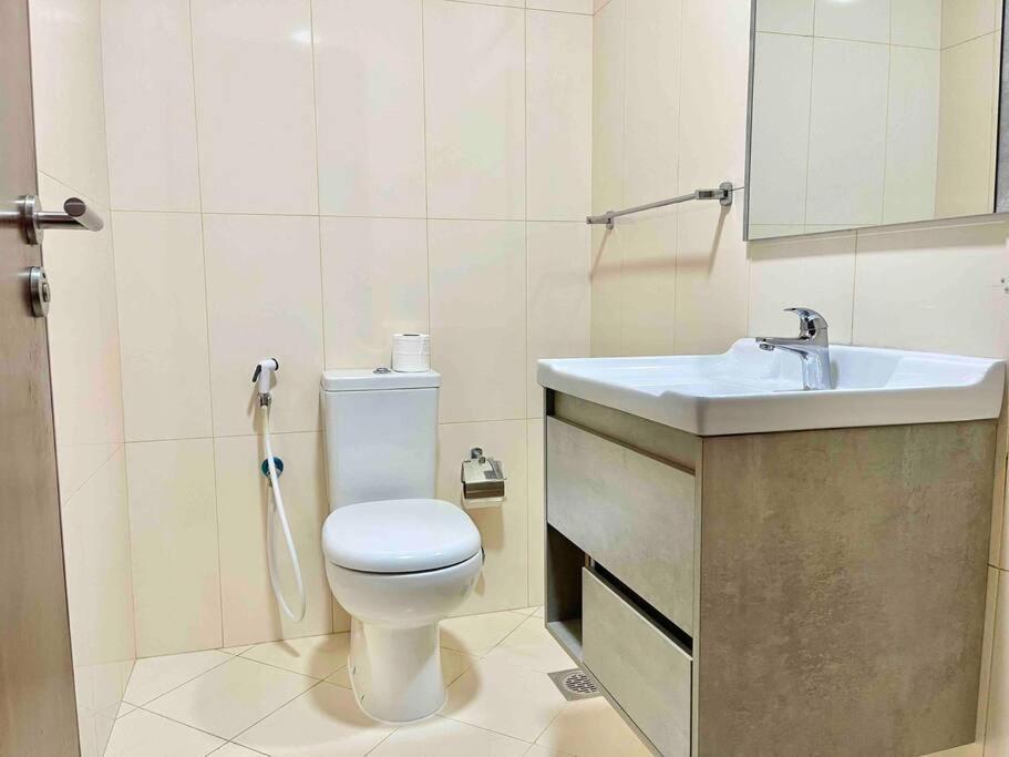 Cozy Upgraded Residential Flat With Sea, Mangrove, Pool View - 1203 Not Hotel Αμπού Ντάμπι Εξωτερικό φωτογραφία